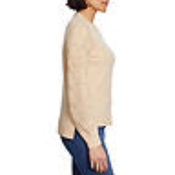 Cute Casual Christian Siriano Ladies Pointelle Sweater - NWT - Picture 3 of 3